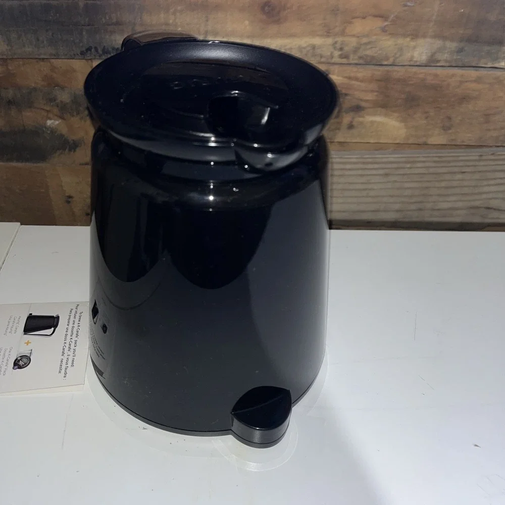 Keurig 2.0 Black Double-Walled Plastic 32oz K-Carafe Coffee Pot w/ Pitcher & Lid